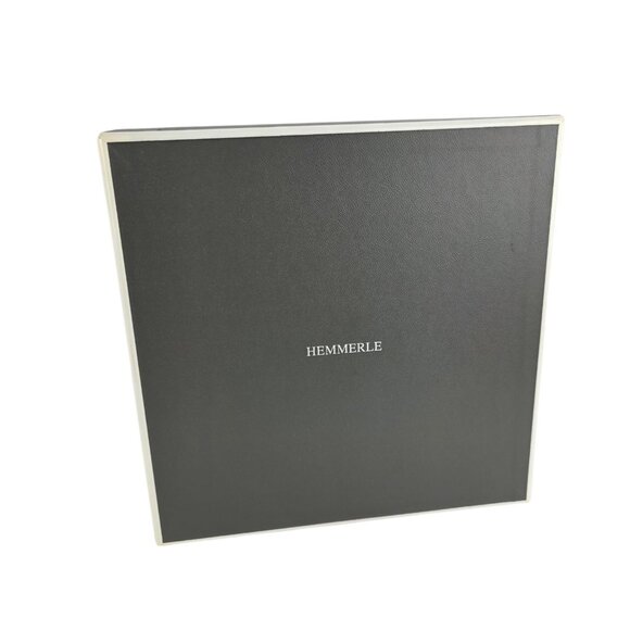 Authentic Hemmerle Empty Gray Jewelry Box